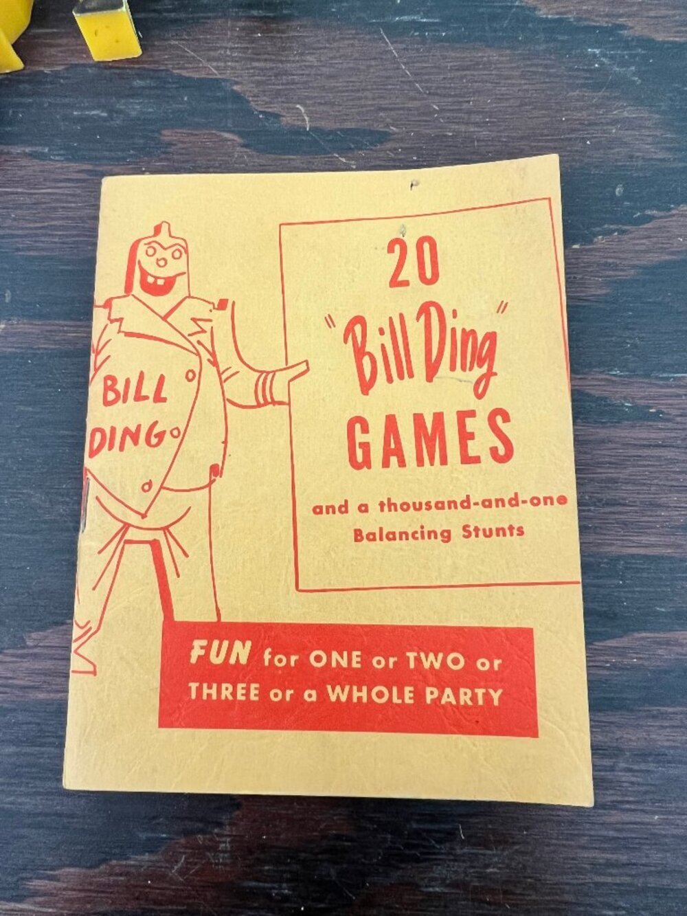 Vintage Bill Ding Balancing Clown Toy 12 pieces - Picture 4 of 5